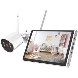 Megasat Überwachungskamera Megasat HS 260 Kameraset 3MP PVR Videoüberwachung Funk Überwachung
