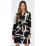 ONLY Druckkleid ONLCORY L/S V-NECK TUNIC