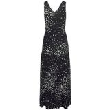Vivance Maxikleid mit Punktedruck und V-Ausschnitt, Sommerkleid, elegantes Strandkleid