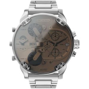 Diesel Chronograph MR. DADDY 2.0 DZ7482, Quarzuhr, Armbanduhr, Herrenuhr, Stoppfunktion, Edelstahlarmband