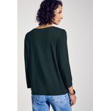 STREET ONE 3/4-Arm-Shirt mit Cut-Out Ausschnitt