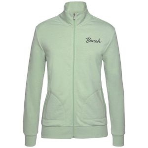 Bench. Sweatjacke mit zwei Logo Stickereien, Loungeanzug
