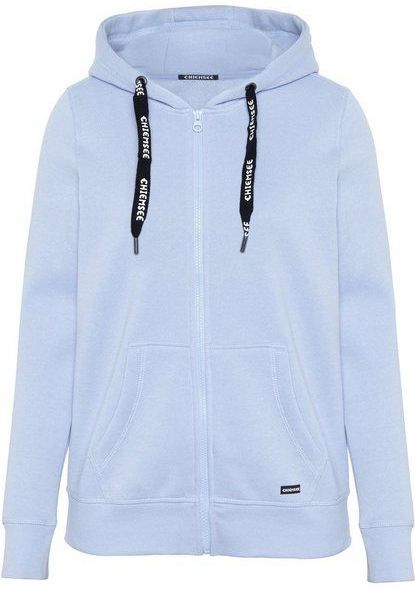 Chiemsee Sweatjacke Sweatjacke mit Kapuze und Logo-Band 1