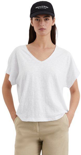 Marc O'Polo T-Shirt mit V-Ausschnitt