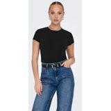 ONLY Kurzarmshirt ONLELINA S/S O-NECK SHORT TOP JRS NOOS