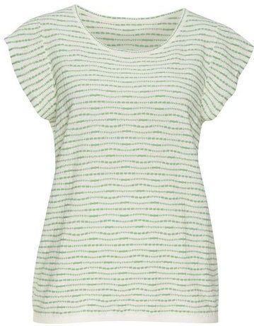 Vivance Rundhalsshirt mit Flügelärmelchen aus leichter Feinstrickqualität