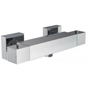 Schütte Duscharmatur Tokyo Brausethermostat, Mischbatterie für Dusche, Duschthermostat in Chrom