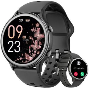 Fanttik Smartwatch Herren Damen Fitness Tracker Uhr mit Anruffunktion, Smartwatch (1,27 Zoll) HD-Bildschirm mit abgerundeten Ecken,Schlafmonitor/UV Index, 24-Stunden-Herzfrequenzmonitor / SpO2 /Schlafmonitor, 70+ Sportmodi Wasserdicht Sportuhr iOS Android