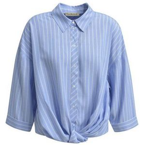 Smith & Soul Blusentop STRIPED SHIRT BLOUSE KNOT AT HEM