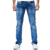 Rusty Neal Straight-Jeans RUBEN 30 mit angesagten Ziernähten