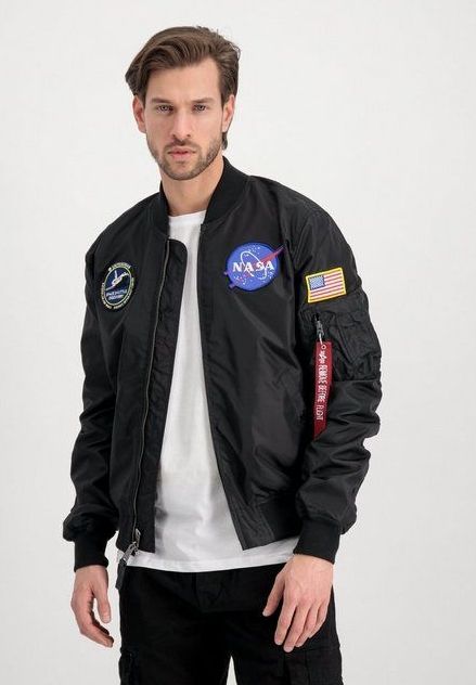 Alpha Industries Bomberjacke Alpha Industries Men - Bomber Jackets MA-1 TT NASA Reversible II