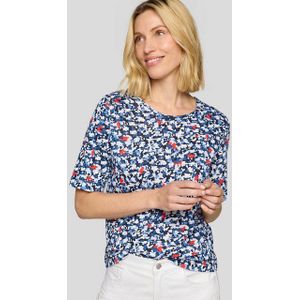 Rabe T-Shirt gemustert und mit Viskose