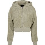 URBAN CLASSICS Allwetterjacke Urban Classics Damen Ladies Short Oversized Sherpa Jacket (1-St)
