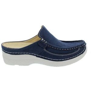 WOLKY Wolky Roll-Slide, Clog, Antique nubuck, Denim 0620211-820 Clog