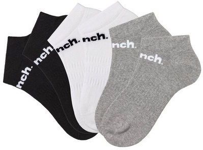 Bench. Sportsocken (Packung, 6-Paar) Sneakersocken mit klassischem Logoschriftzug