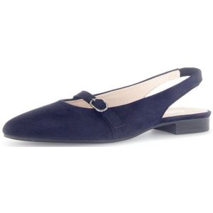 Gabor Slingpumps, Blockabsatz, Abendschuh, Businessschuh, elastisches Fersenriemchen