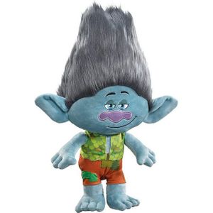 soma Kuscheltier Trolls Plüsch Kuscheltier XXL 29 cm grau grün (1-St), Super weicher Plüsch Stofftier Kuscheltier für Kinder zum spielen