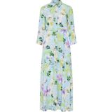 Y.A.S Hemdblusenkleid YASSAVANNA LONG SHIRT DRESS mit 3/4 Ärmel