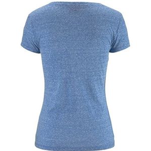 Venice Beach Strandshirt mit Logo-Druck aus melierter Ware, Vintage-Look, sportlich-casual