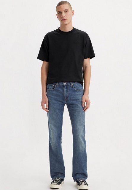 Levi's® Bootcut-Jeans 527 SLIM BOOT CUT in cleaner Waschung