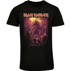 Merchcode T-Shirt Merchcode Herren Iron Maiden - Mummy Basic T-Shirt (1-tlg)