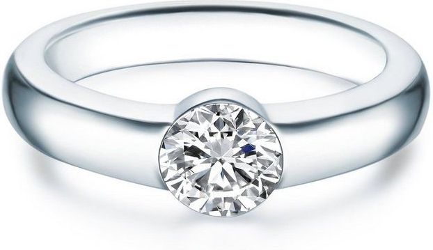 Trilani Fingerring aus 925 Sterling Silber, verziert mit Kristallen von Swarovski®