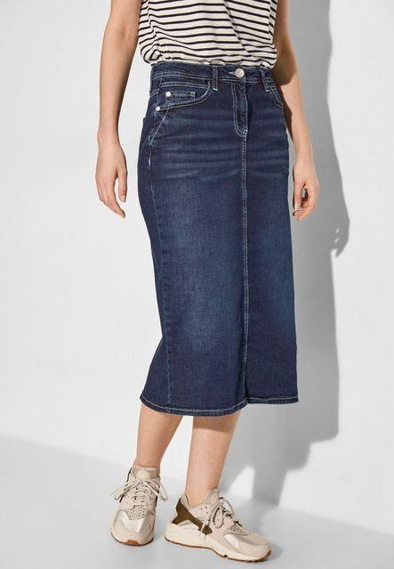 Cecil Jeansrock 5-Pocket-Style