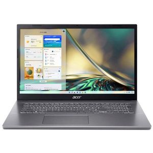 Acer Aspire 5 - 17,3" FHD - Intel Core i7 12650H - Business-Notebook (43,94 cm/17.3 Zoll, Intel Core i7 12650H, Intel UHD Graphics, 500 GB SSD, Notebooktasche)