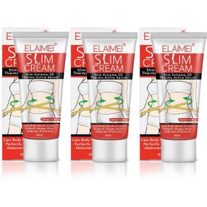 P-Beauty Cosmetic Accessories Körpercreme Fettverbrennungs Creme Slim Cream Verbrennung Körperfett, 3-tlg., Fettverbrennungscreme