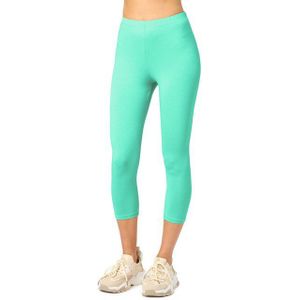 Merry Style Leggings Caprihose Damen 3/4 Hose MS10-199 (1-tlg) aus Baumwolle