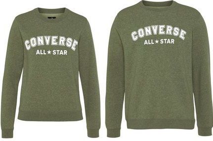 Converse Sweatshirt UNISEX ALL STAR BRUSHED BACK FLEECE (1-tlg)
