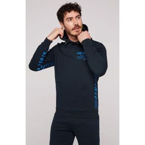 CAMP DAVID Kapuzensweatshirt mit kontrastreichen Prints