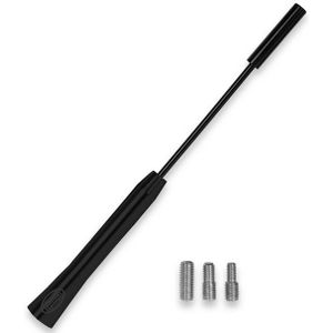 HEYNER Antenne Ersatzstab 15 cm M4 M5 & M6 Universal Auto AM FM DAB+ Alu Autoradio-Ersatzantennenstab
