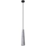 SOLLUX lighting Pendelleuchte Pendelleuchte ELECTRA Beton, ohne Leuchtmittel, Lichter aus