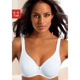 LASCANA T-Shirt-BH perfect basic mit Bügel und ungefütterten Cups, aus seidiger Microfaser