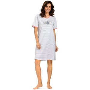comtessa Nachthemd Feeling Good (Set, 1-tlg., 1-teilig) Damen Sleepshirt ca.95cm Schlafshirt Baumwolle auch große Größen