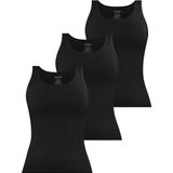 Janice Tanktop 3 x Damen Top Nazca Trägertop aus Baumwolle