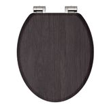 welltime WC-Sitz »WOOD«, Mit Absenkautomatik