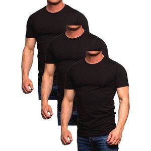 Jack & Jones T-Shirt (3er-Pack) Basic mit Rundhalsausschnitt
