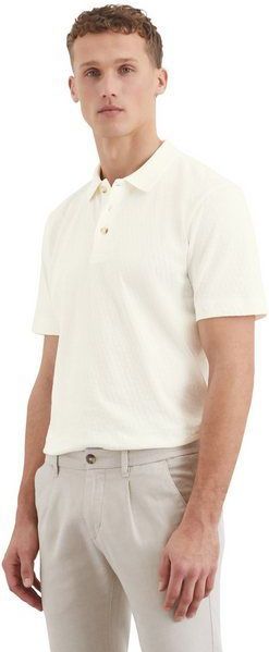 Marc O'Polo Poloshirt mit Dreiecks-Struktur