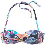 Sunseeker Bügel-Bandeau-Bikini-Top Tahiti, mit getwisteten Cups