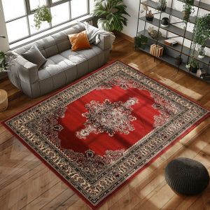 Carpettex Orientteppich Orientalisch Design, Läufer, Höhe: 12 mm, Orinet Teppich Webteppich orientalischen Mustern Teppich Wohnzimmer