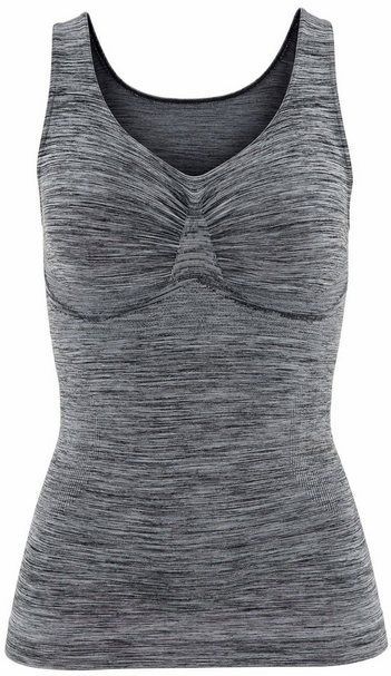 LASCANA Shapingtop ohne Bügel SEAMLESS mit eingestrickter Stützzone im Brustbereich