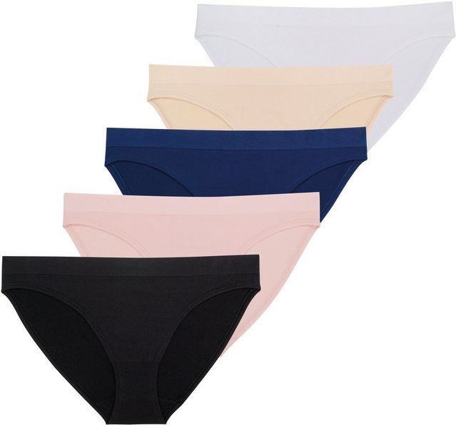 Dorina Slip Rosanne (5er Pack) mit flacher Naht-Verarbeitung