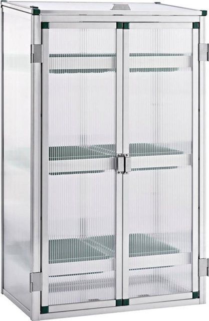 Beckmann Gewächshaus Aussaat- und Anzuchthaus Gr. 1, BxTxH: 63 x 44 x 106 cm, 6 mm Wandstärke