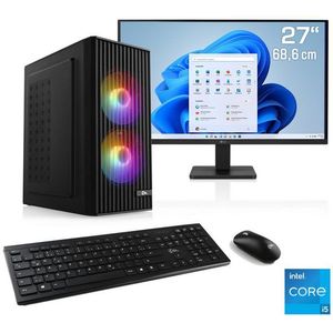 CSL Spectrum V25100 PC-Komplettsystem (27", Intel® Core i5 12400, 16 GB RAM, 1000 GB SSD)