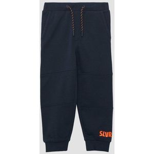 s.Oliver Leggings Jogpants mit Print und Weitenregulierung Rippbündchen