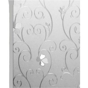 LETGOSPT Fensterfolie Fensterfolie Blickdicht Selbsthaftend, Sichtschutzfolie Fenster