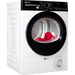 BAUKNECHT Wärmepumpentrockner BT 95C WBS, 9 kg, IronEase - Bügelfrei auf Knopfdruck, Silent Spin - leises Trocknen