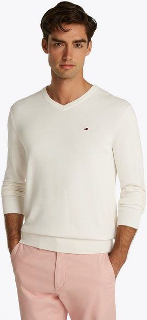 Tommy Hilfiger Strickpullover ESSENTIAL COTTON V NECK